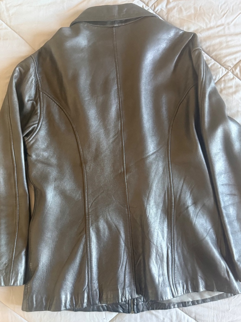 Vintage Leather Jacket - Picture 2 of 2